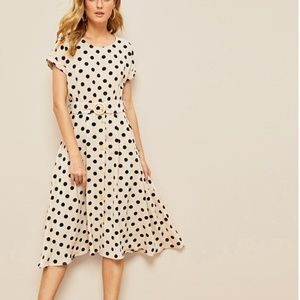 50's Inspired Polka Dot Dress